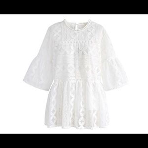 Chicwish Women white lace top